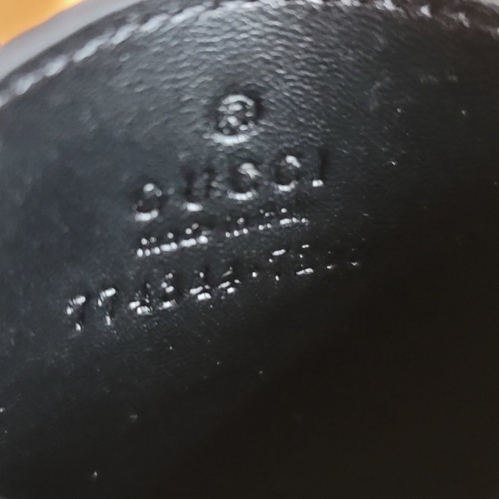 Gucci CARD CASE WITH GUCCI LOGO - Picture 5 of 6